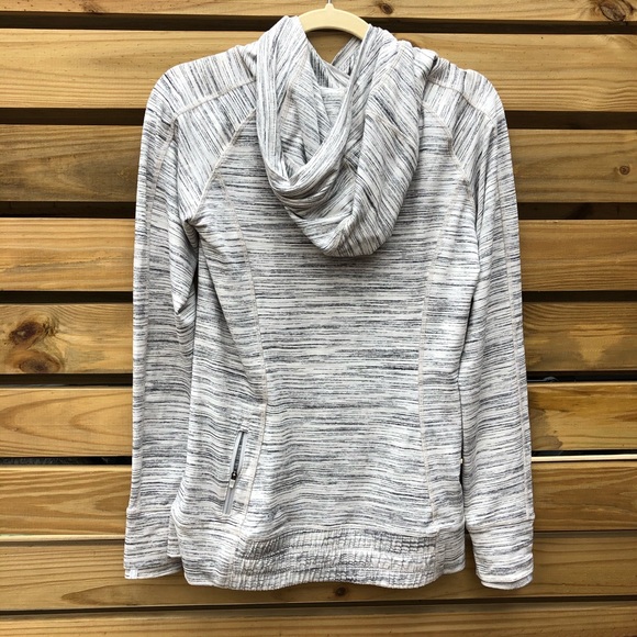 LULULEMON Hooded THINK FAST SPACE DYE Pullover - Picture 8 of 8